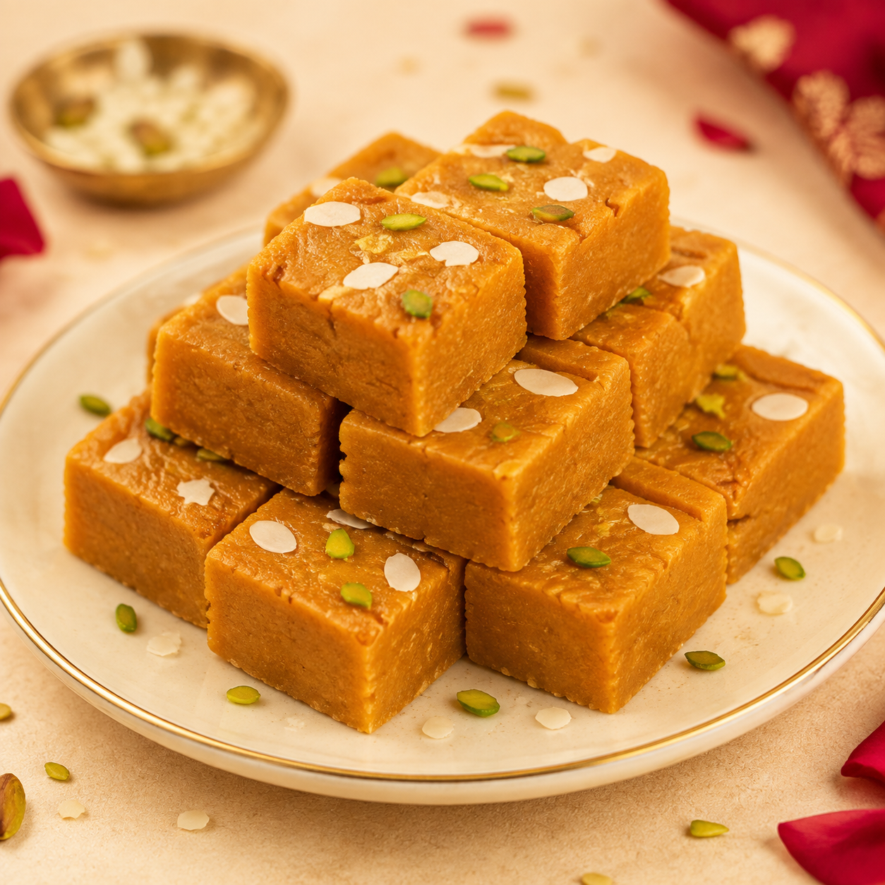 Besan Barfi