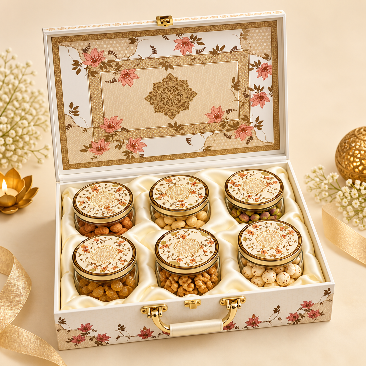 Premium Dry Fruit Jar Gift Box