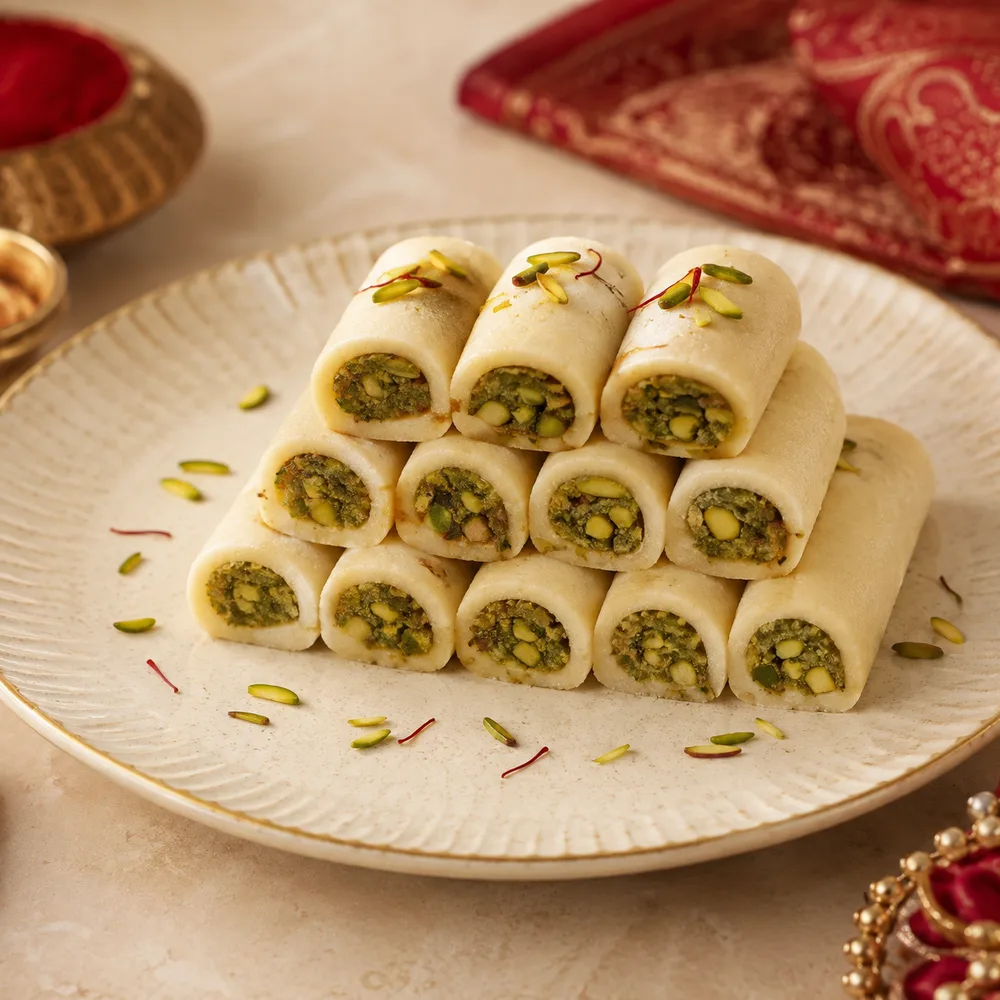 Kaju Pista Roll